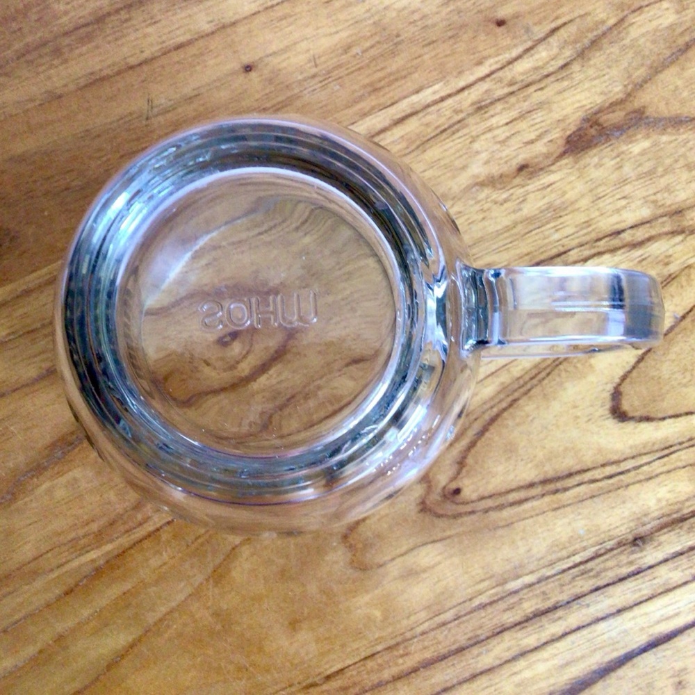 Vintage SAHM Dimpled Heavy Glass Mug - .5 L - Picture 8 of 8